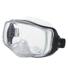 , Белый, For diving, Masks, More than two glasses, Plastic