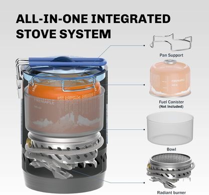 Система для приготування зі шлангом Fire-Maple Mars Radiant Stove System