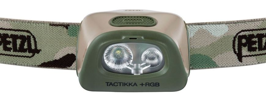 Налобный фонарь Petzl Tactikka + RGB camouflage