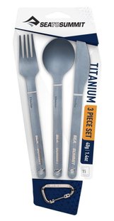 Набор столовых приборов Sea To Summit Titanium Cutlery Set 3