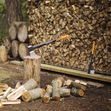Сокира-колун Fiskars X25 XL 122483 (1015643) + Точило для сокир і ножів Fiskars Solid (1060003)