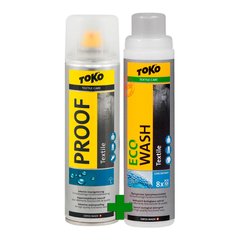 Toko Duo-Pack Textile Proof & Eco Textile Wash 250 ml