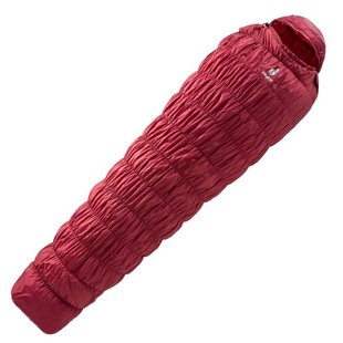 Спальный мешок Deuter Exosphere - 6 Regular, left, cranberry-fire