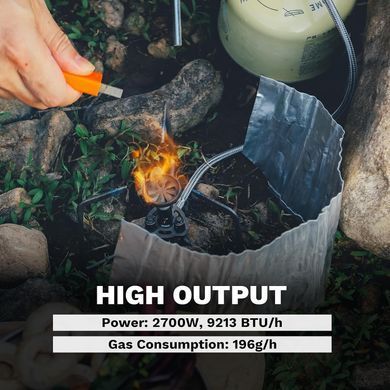 Пальник газовий Fire-Maple Petrel Titanium Ultralight Backpack Stove