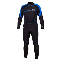 , For diving, Wet wetsuit, Male, Monocoat, 3 mm, 22 to 30 ° C, Without a helmet, Behind, Neoprene, L