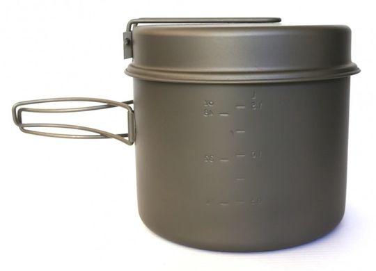 Котелок TOAKS Titanium 1600ml Pot with Pan