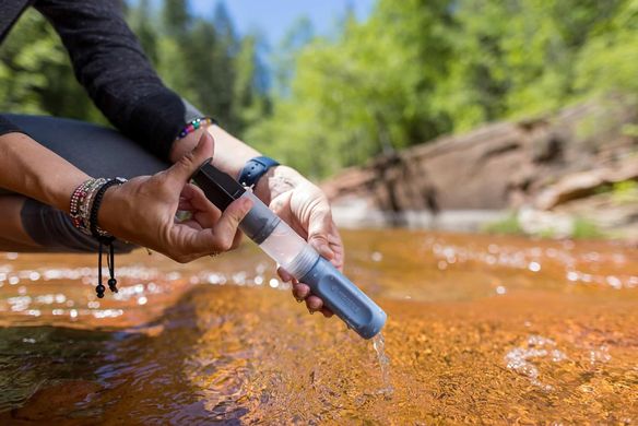 Фильтр для воды LifeStraw Peak Solo mountain blue