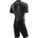 , Черный, триатлон, Wet wetsuit, Male, Shortened, For warm water, Without a helmet, Front, Neoprene, MT