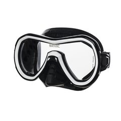 , Черный, For diving, Masks, Single-glass, Plastic