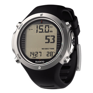 Декомпрессиметр Suunto D6i Novo сталевий з USB