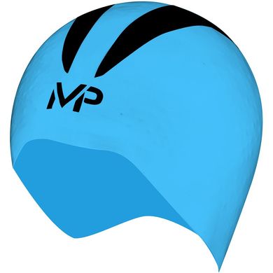 Шапочка для плавання Michael Phelps X-O, блакитна, M
