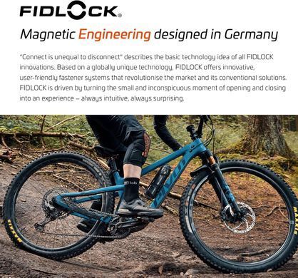 Fidlock TWIST Bottle 800ml transparent/black